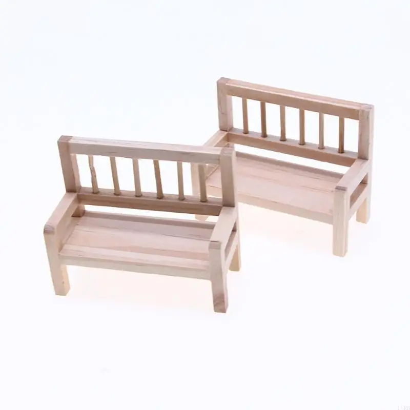 متسكع خشب لدمى منزل مزخرفة لعبة ديكور عرض التظاهر play l8rb