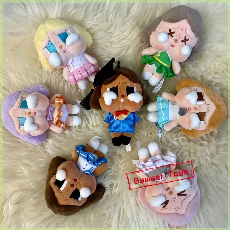 Popmart Crybabycrybaby غروب الشمس أغنية سلسلة العصرية صندوق أعمى لطيف أفخم معلقة بطاقة دمية المدرسية سيارة قلادة الديكور هدية