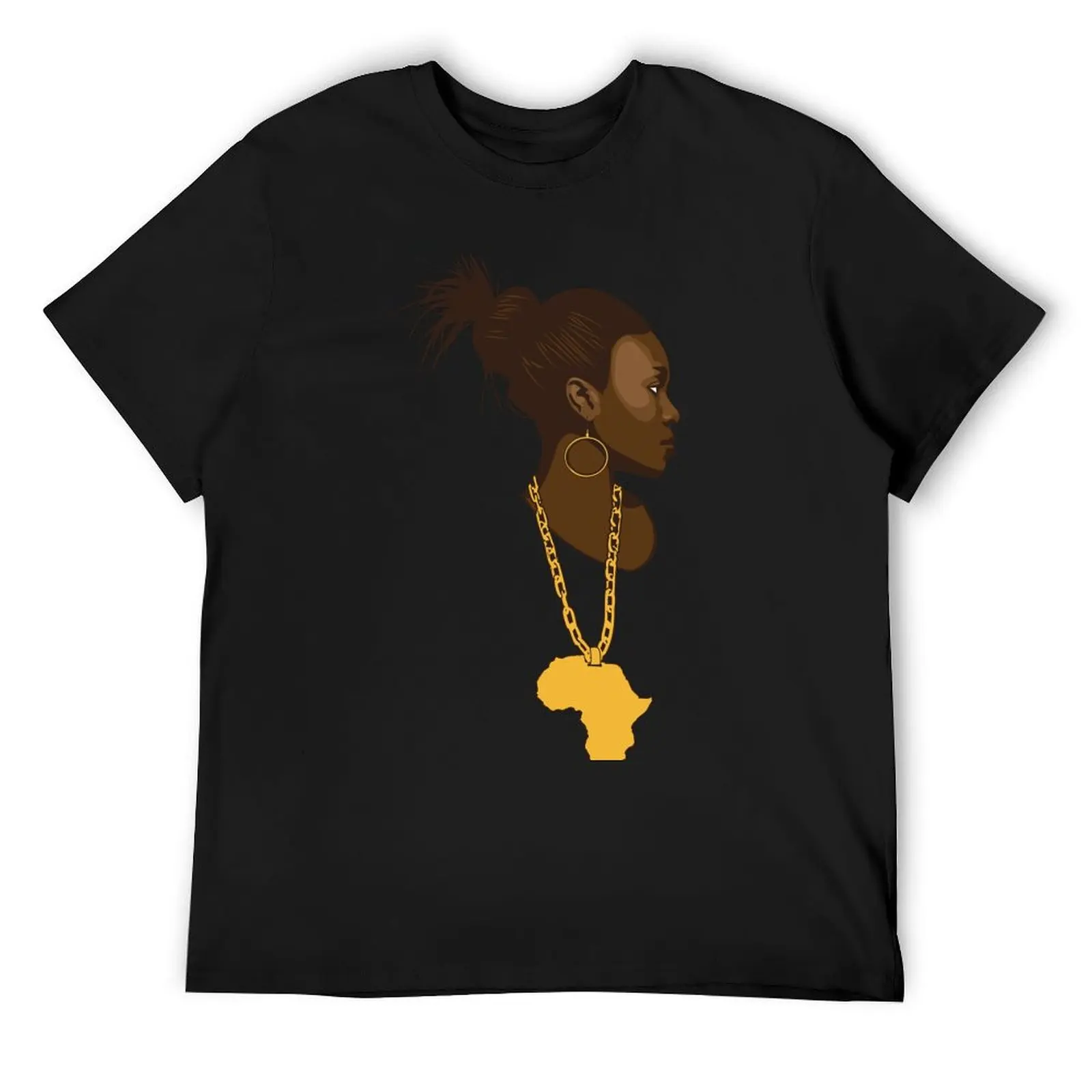 

Mother Africa T-Shirt anime stuff Clothing Luxury man outfits for men