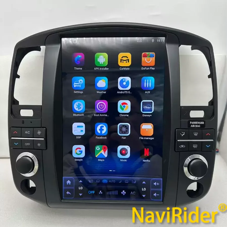 S 13inch Android15 Screen For Nissan Pathfinder R51 2008-2012 Car Radio Multimedia Player GPS Navigation Stereo CarPlay WIFI 4G