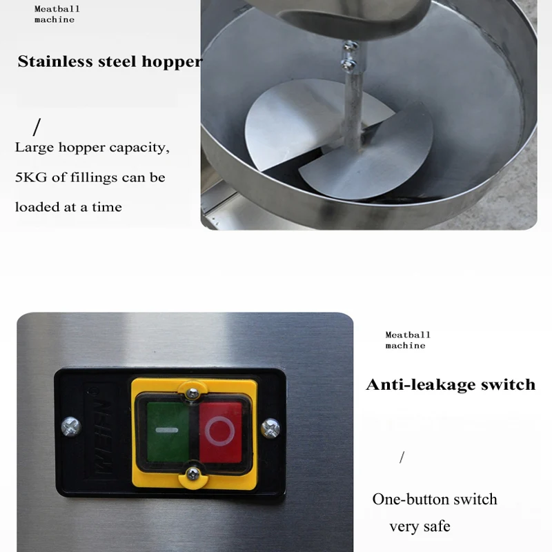 自動魚肉牛肉ミートボール製造機 ミートボール成形機 ミートボールマシン