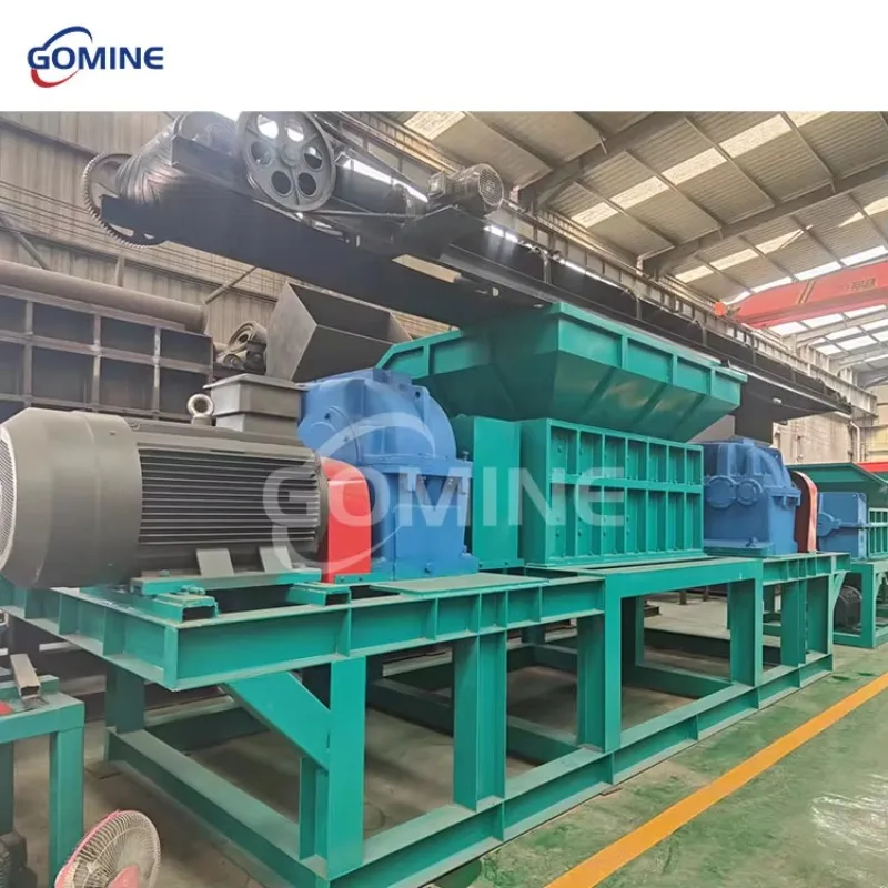 Household Practical Mini Double-shaft Garbage Shredder 180/300/400/500 Model Metal Small Plastic Shredder