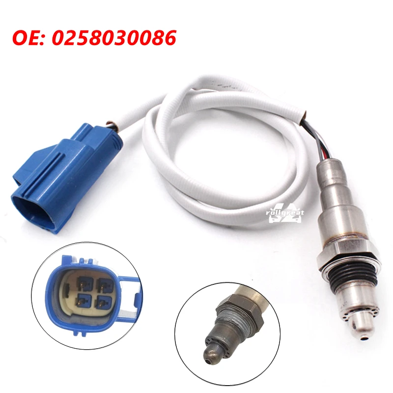 0258030086 Oxygen Sensor Lambda O2 Sensors For Jaguar XE XF Land Rover Range Rover Evoque Discovery LR049883 EJ32-9G444-AB