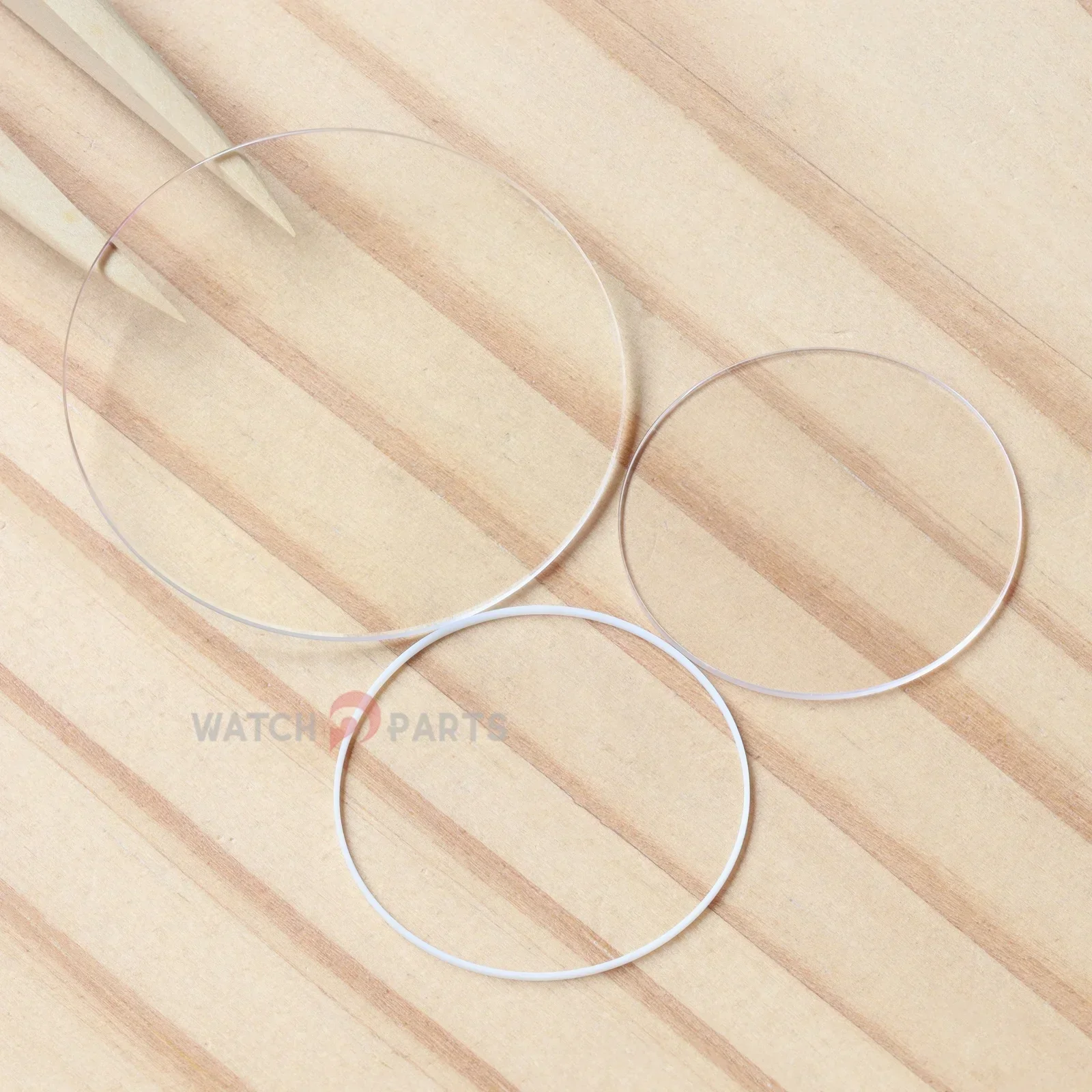 AR Coating Watch Sapphire Crystal&Gasket for IWC Portuguese Chronograph IW3714/3716/3712 41mm Front&Case Back Glass