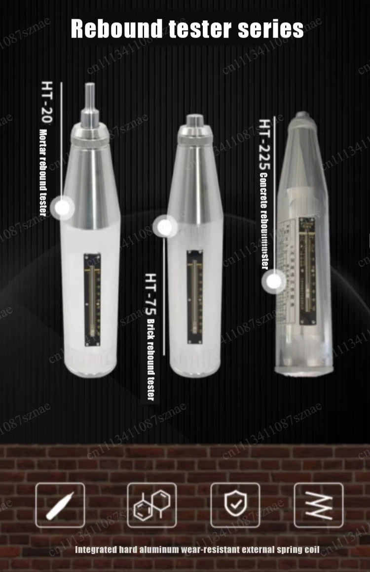 Digital Mechanical Rebound Hammer for Concrete Mortar Brick,Compressive Strength Tester,Construction Material Testing Equipment