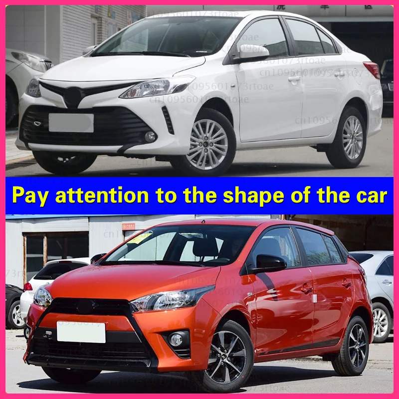 واقي الطين لتويوتا فيوس يارس سيدان 2014 ~ 2019 XP150 2015 2016 2017 2018 اكسسوارات السيارات Mudflap درابزين قطع غيار السيارات