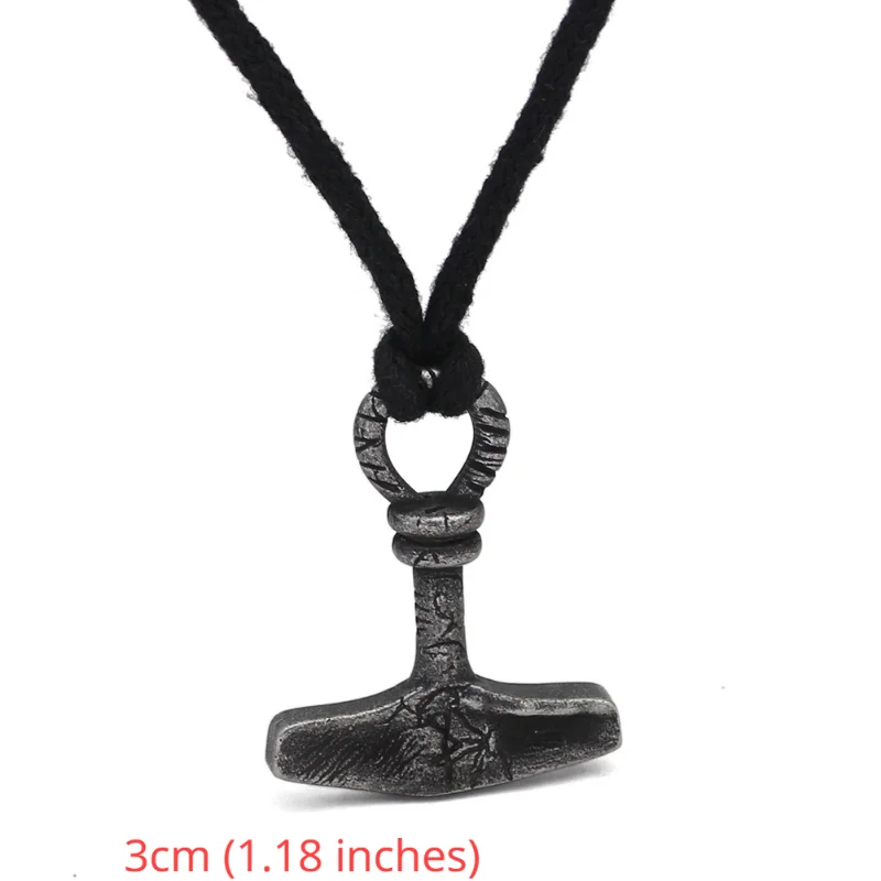 New Nordic Thor Hammer Men\'s Pendant Necklace Men\'s Jewelry Gift