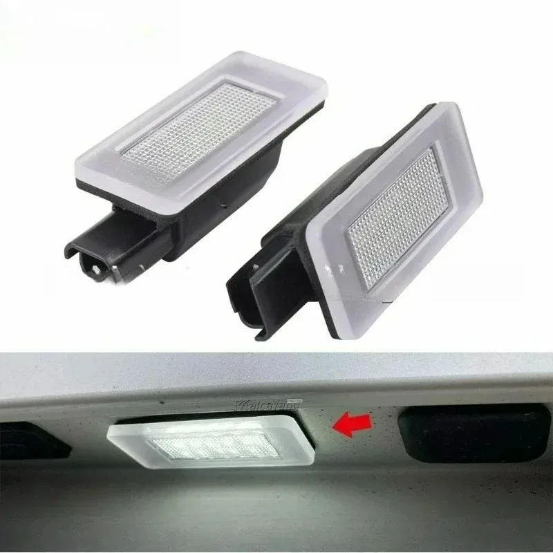 ل مناسبة 207 CC 308 MK2 2008 208 5008 C4 C5 ل 2 قطعة أضواء لوحة الترخيص Uiz