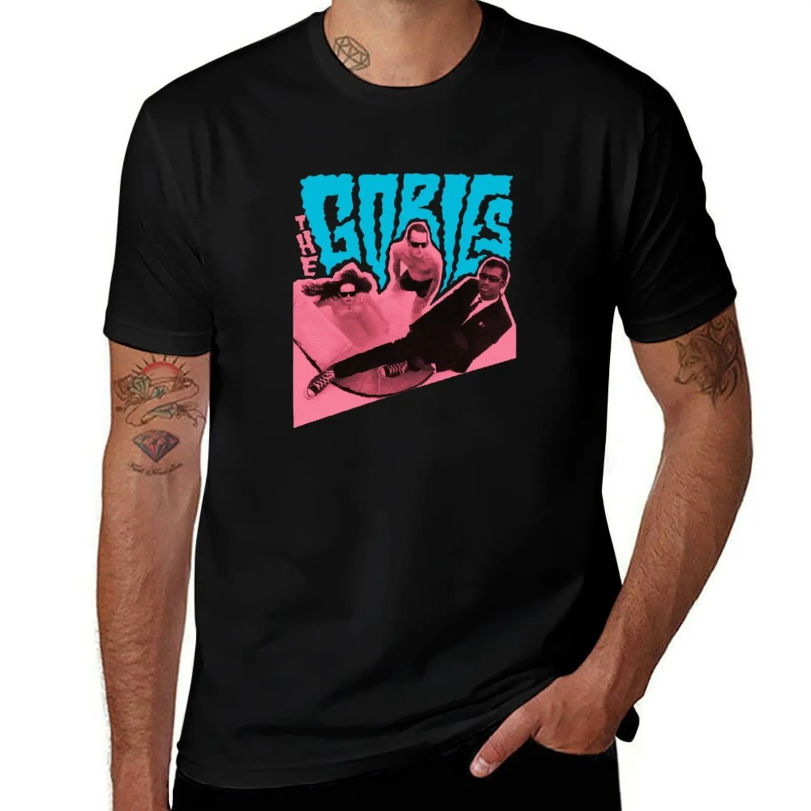 The Gories T-Shirt Basic Simple Design Short Sleeve Shirt