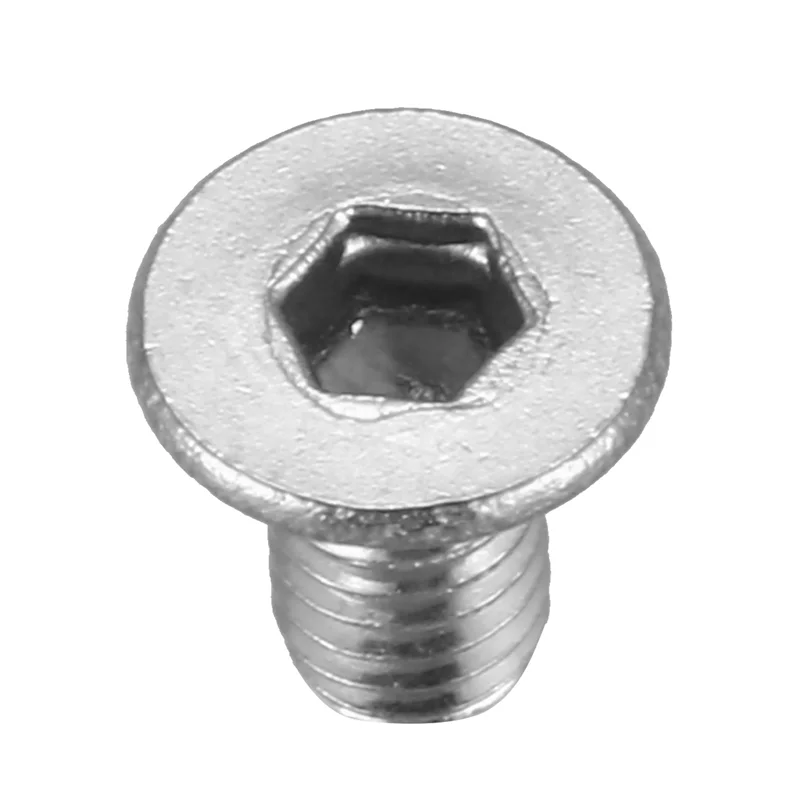 Bulloni a vite a testa piatta svasata con esagono incassato AB45 M3 x 6 mm 500 pezzi