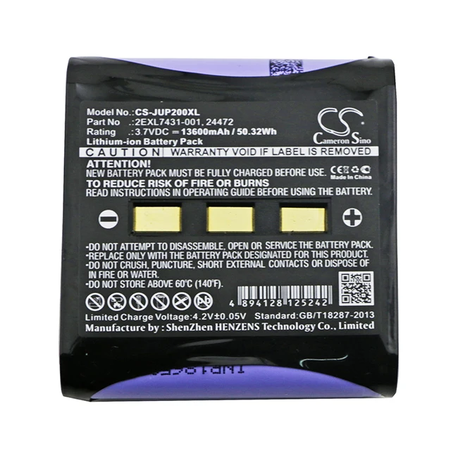 Cameron Sino 13600mAh Battery For Juniper 24472 2EXL7431-001 8010.058.001 Sokkia 1003778-01 Allegro 2 Archer 2 Systems AR2 AG2