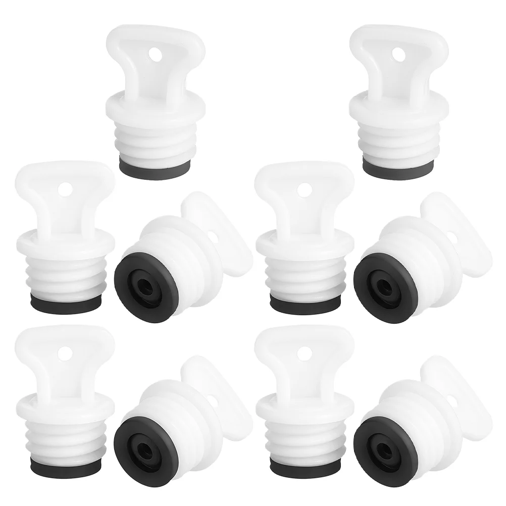 10 Pcs Hot Water Bottle Lid Accessories Stoppers for Bag Small Bags Rubber Bottles Women