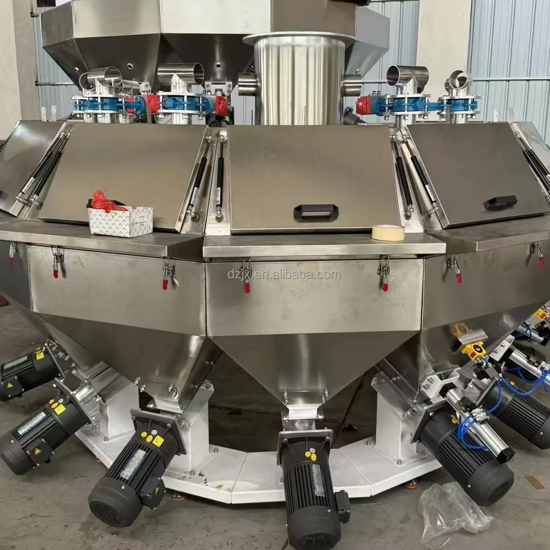 DZJX PVC Weighing System Powder Formula Weigher High Precision Measurement Automatic Batching Dosing Weighing System Machine