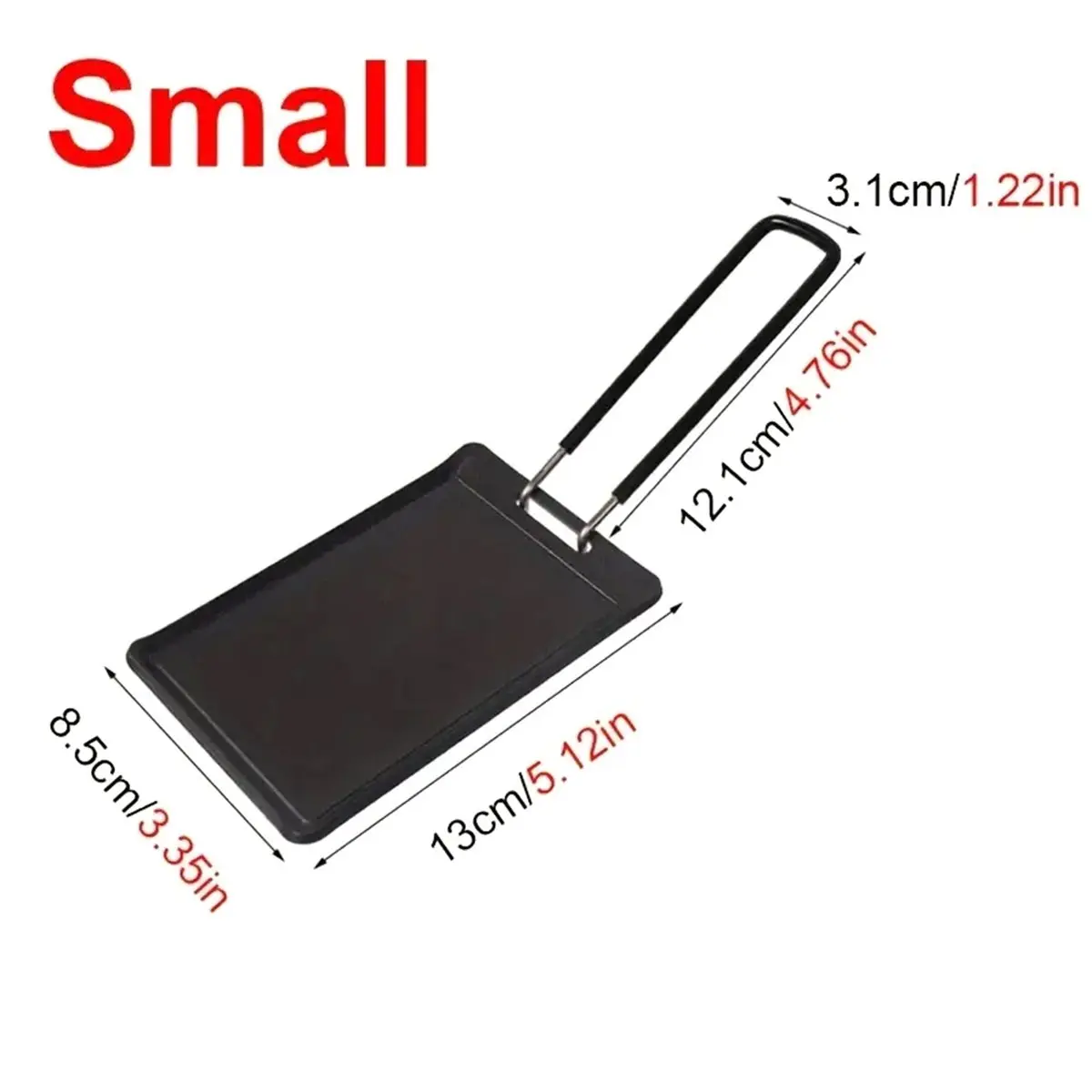 Petite poêle de Camping en plein air, Mini poêle à gril Portable, poêle à plat, voyage randonnée pique-nique Camping ustensiles de cuisine outil de Barbecue