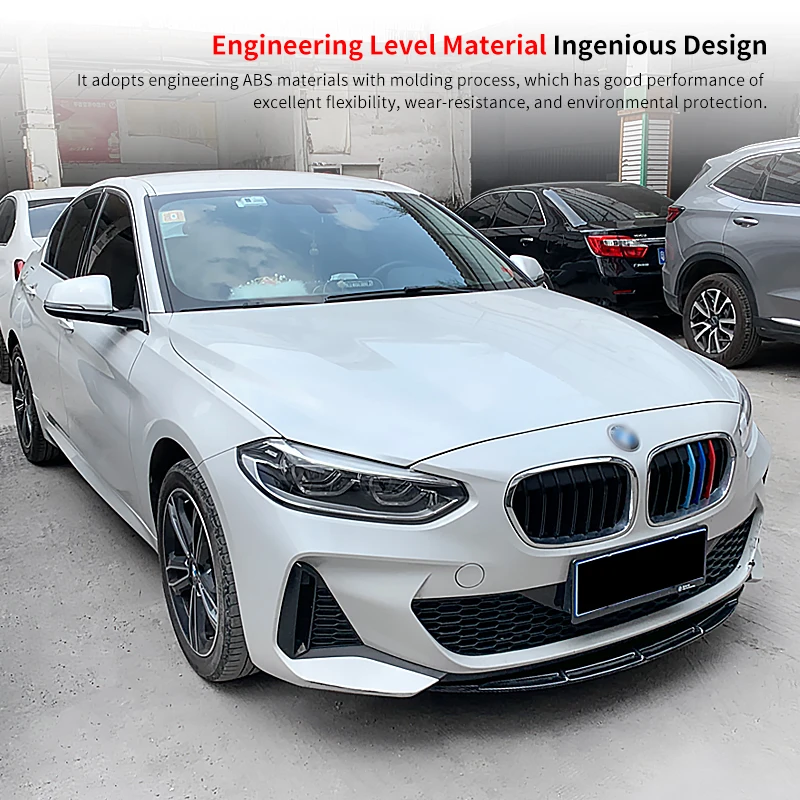 

Car Accessory For BMW 1 Series F20 F21 116i 118i 120i 2019-2022 Universal Front Bumper Splitter Lip Body Kit Spoiler Chin Plate