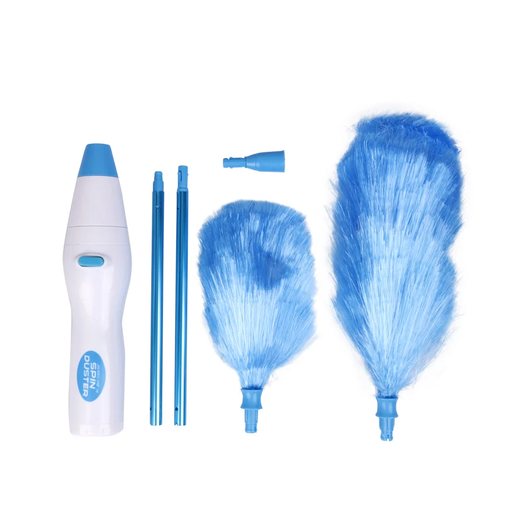 Rotated Electric Sofa Cleaning Duster, Household Brush, Dust Suction, Removable Spin Scrubber, Feather Dust Collector, Blinds