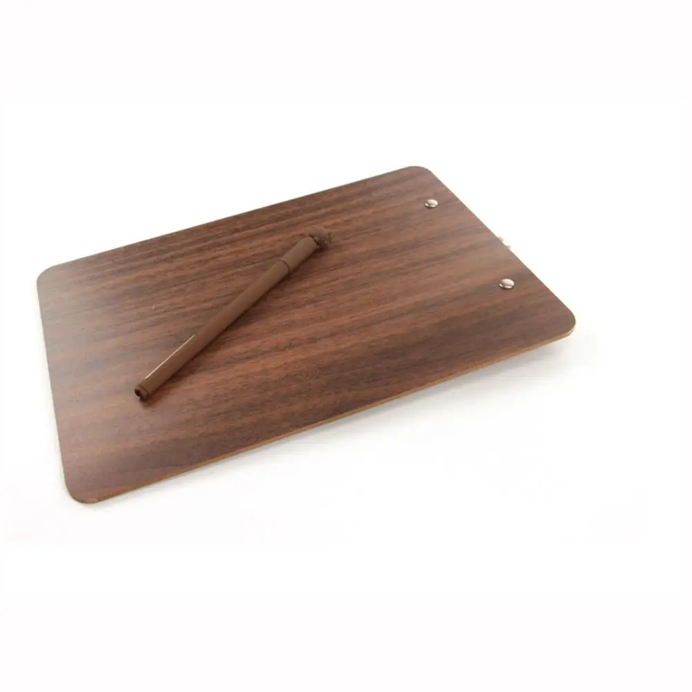 

Высококачественная деревянная папка для файлов A4/A5, утолщенный буфер обмена, подвесной блокнот для хранения, подарок/призинка