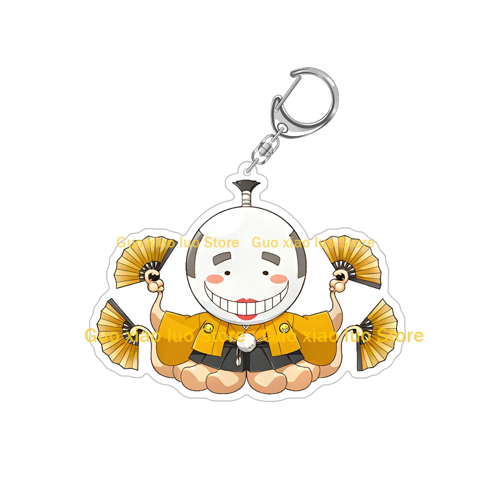 Assassination Classroom Itona Horibe Koro Sensei Nagisa Shiota Karma Akabane Kaede Kayano  Chibi Acrylic keychain Bag pendant