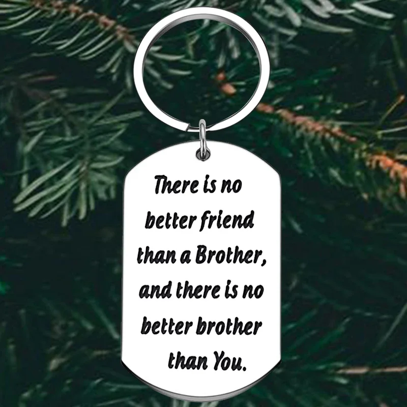 Брелок для ключей «Брат», милый подарок брату, брелок для ключей «Старший Брат», кулон, другу лучше чем брату