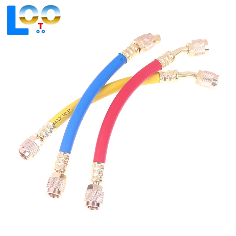 สายชาร์จสารทําความเย็น, 1/4 SAE ด้าย 800-4000PSI หลอดท่อ HVAC, สําหรับ Home Air Conditioner เครื่องทําความเย็นการบํารุงรักษา