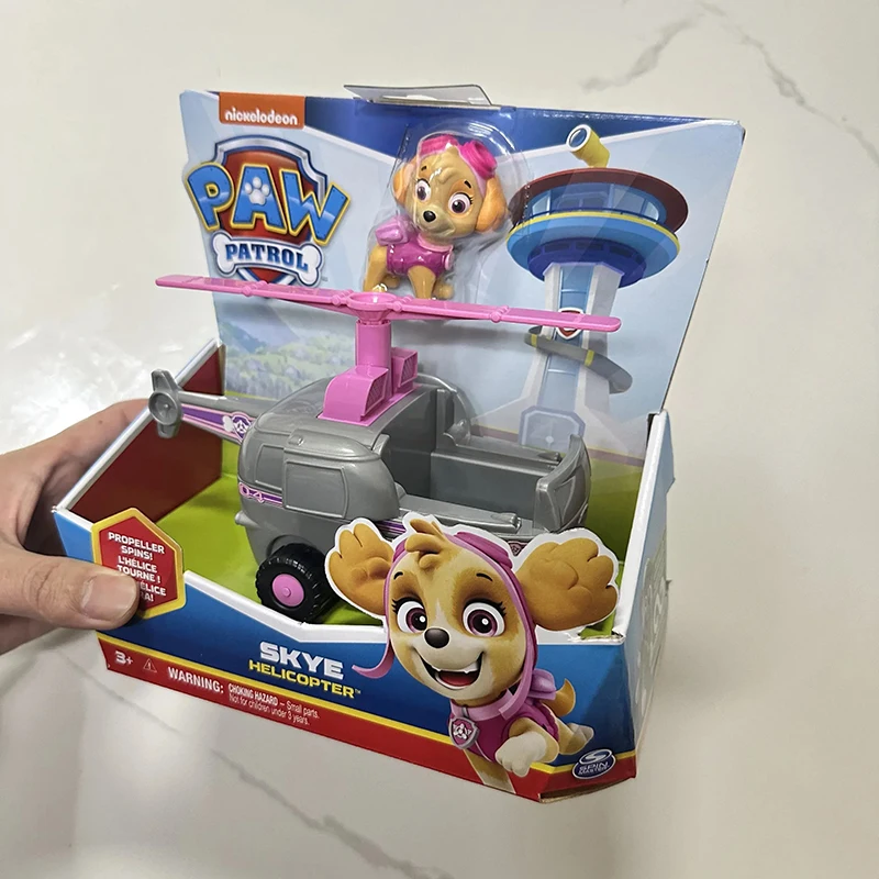 الأصلي باو باترول سيارة عمل الشكل رايدر تشيس المقتفي ايفرست ريكس سكاي روكي مارشال زوما سيارات لعب للأطفال هدية