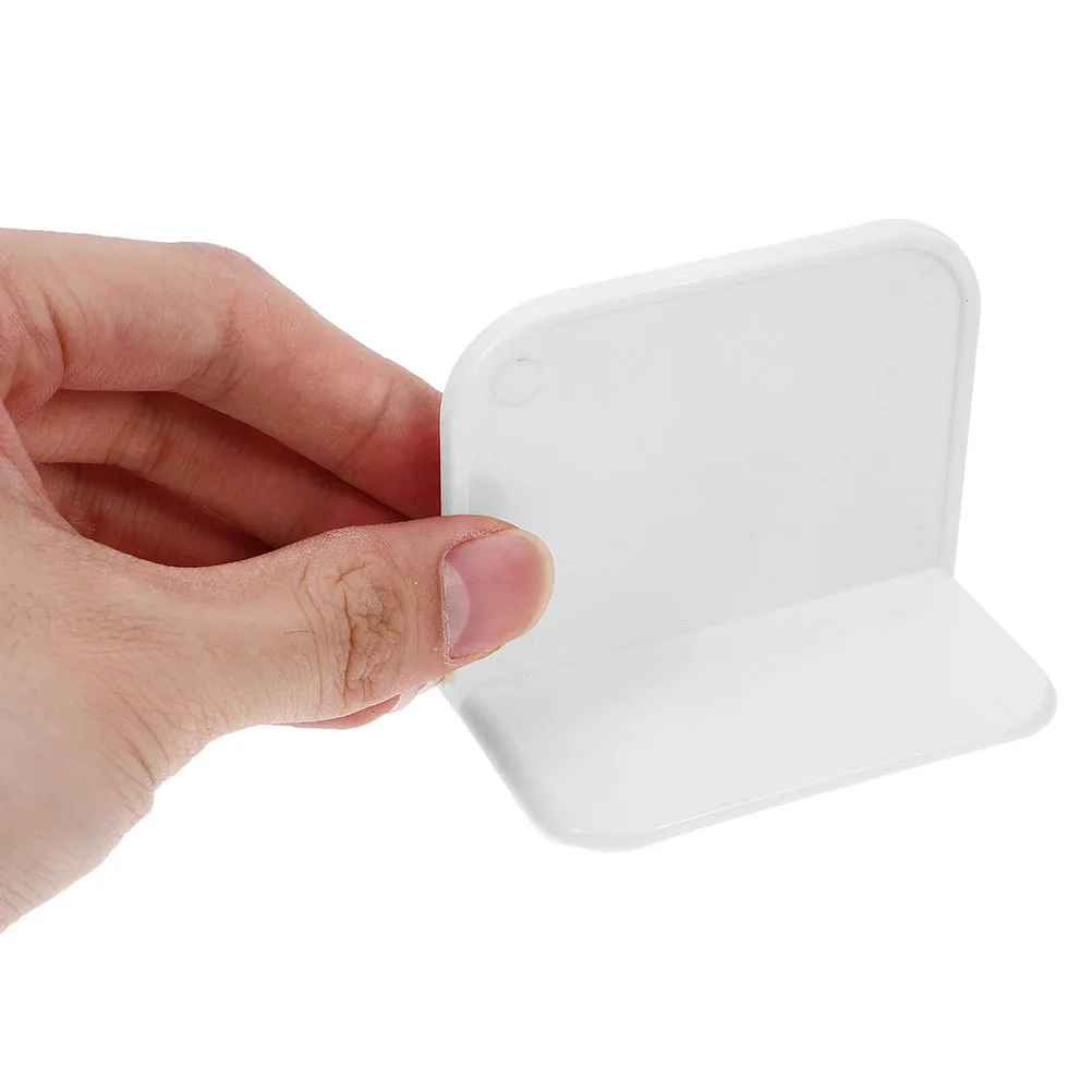 12 قطعة قاعدة استقرار روضة على شكل حرف T للأثاث جدار المراسي لا الحفر لاصق سلامة الطفل يربك خزانة رف الكتب الآمنة #5