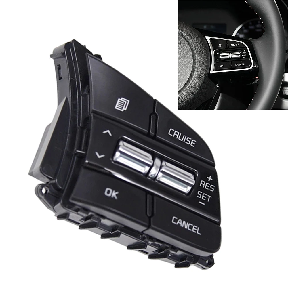 

Cruise Control Switch 96720 D9510 for Kia Sportage 2020-2022 K3 KX3 K5 2019 2024 ABS Black Steering Wheel Button Assembly