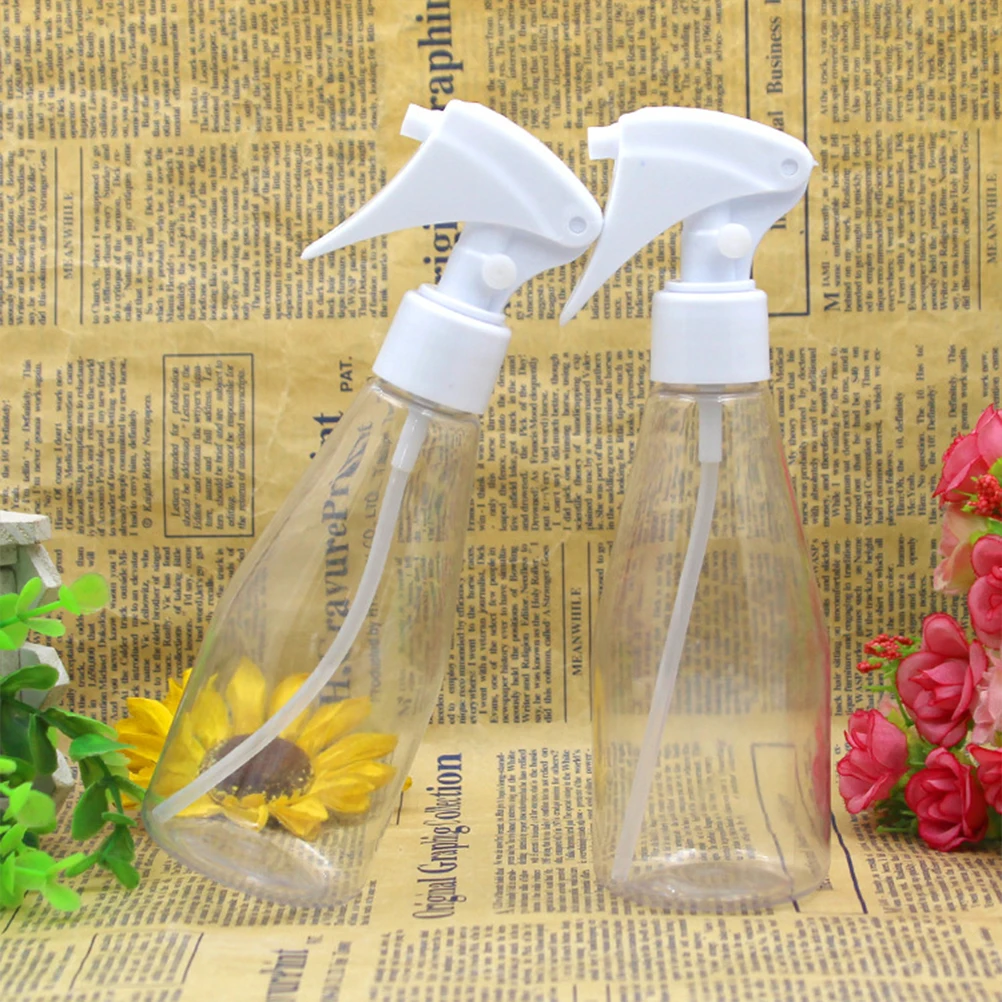 

4 Sets Empty Bottles Plastic Spray Mist Atomizer Refillable Oil Perfume Water Sprayer Travel Friendly Lightweight Compact