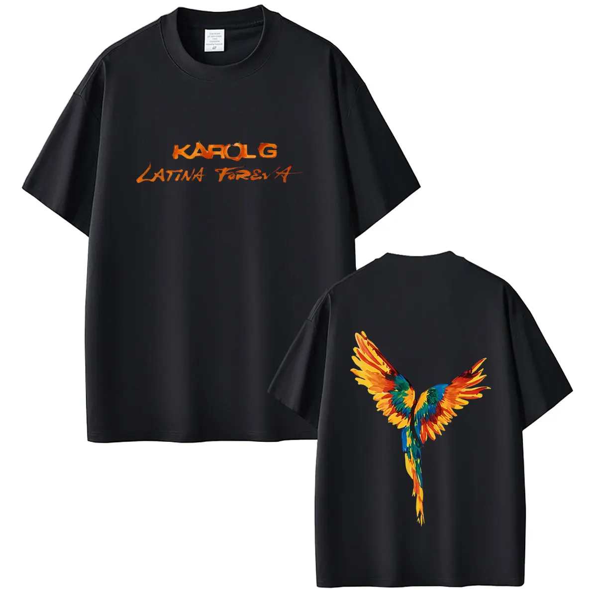 

I Love Karol G Tropicoqueta Latina Foreva Tour 2026 T-shirt Summer Men Women Clothing Fashion Casual Oversized Crewneck T Shirts