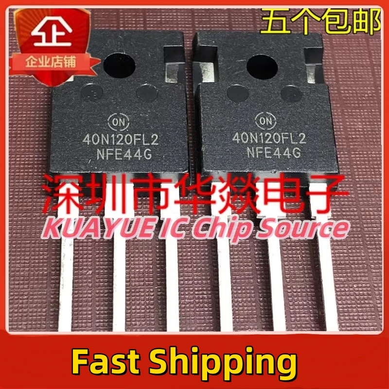 10PCS-30PCS/40N120FL2 NGTG40N120FL2WG   TO-247 1200V 40A Imported Original NEW Best Quality