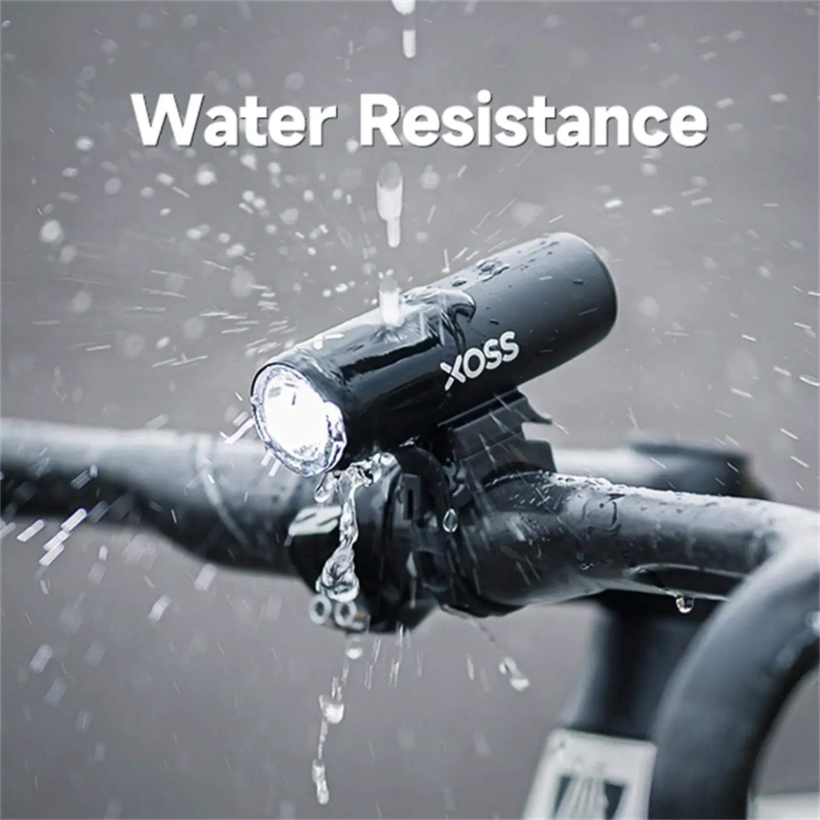 XOSS XL-800 Bike Light Headlight Waterproof USB Rechargeable Road MTB Front Lamp Bicycle Light Aluminum Ultralight Flashlight