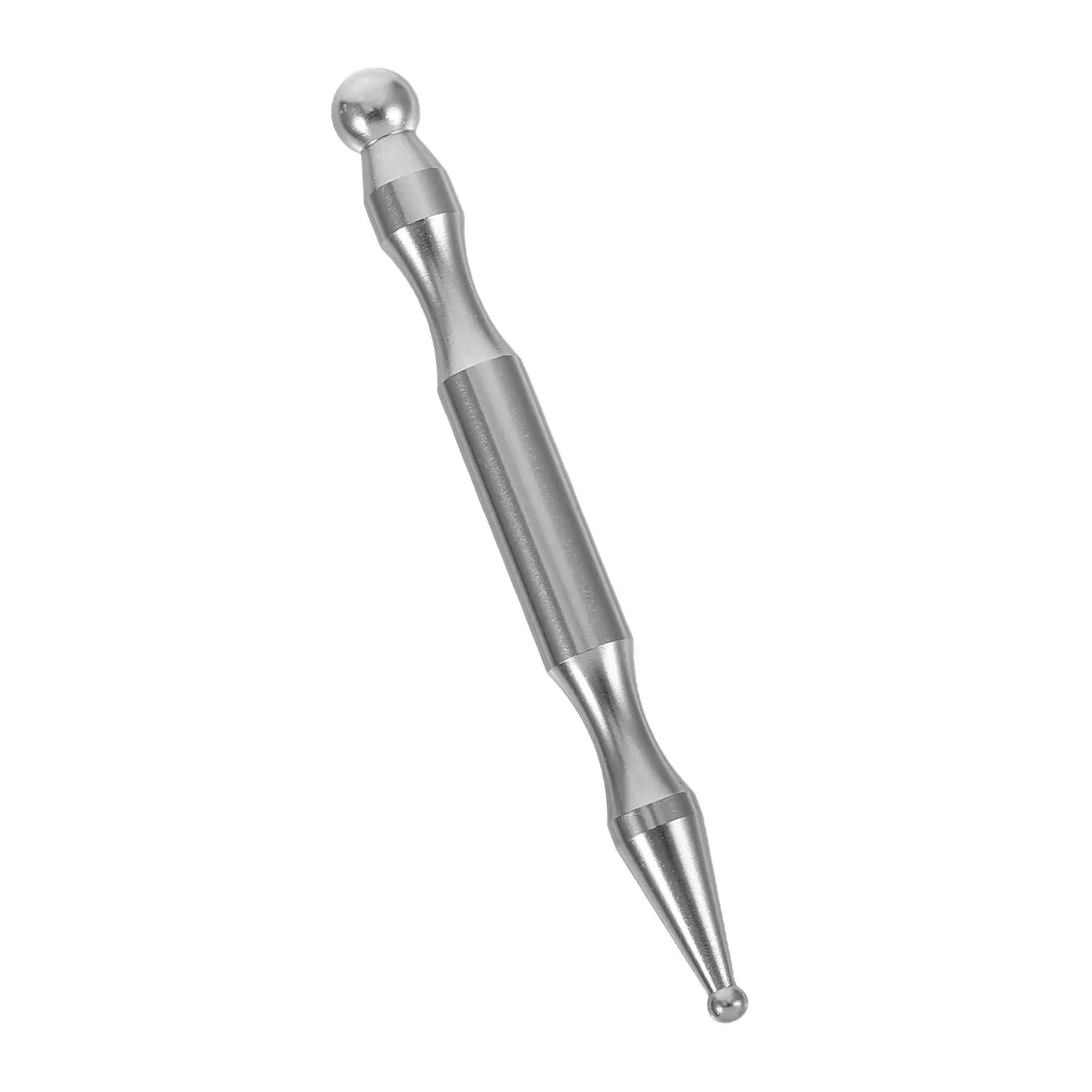 

Stainless Steel Massage Face Massager Tool Pointer Foot Pressure Silver Deep Tissue Manual Tools Acupressure Relief
