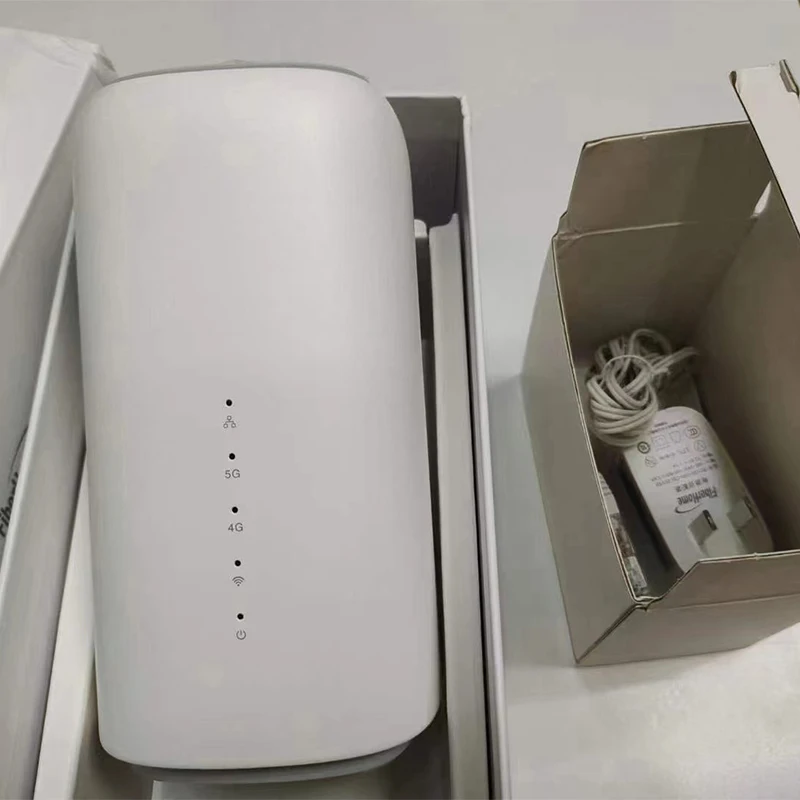 Unlocked FiberHome LG6121F 5G CPE Modem Router WiFi6 AX1800 Dual Mode NSA SA 4G & 5G Wireless Router With SIM Card Slot