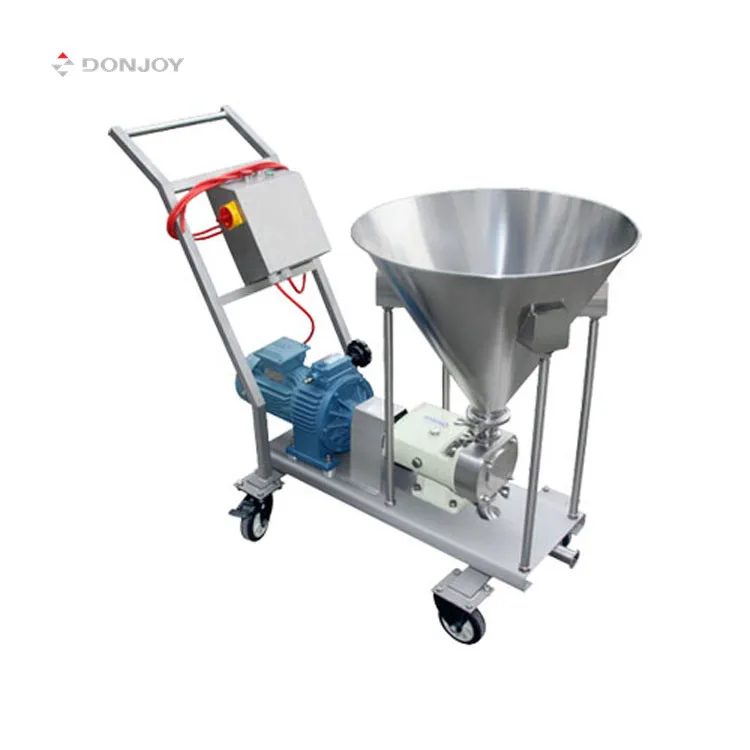 Food Grade Stainless Steel  Rotary Pump High Temperature Rotor Lobe Pump Sanitary Gear Pump