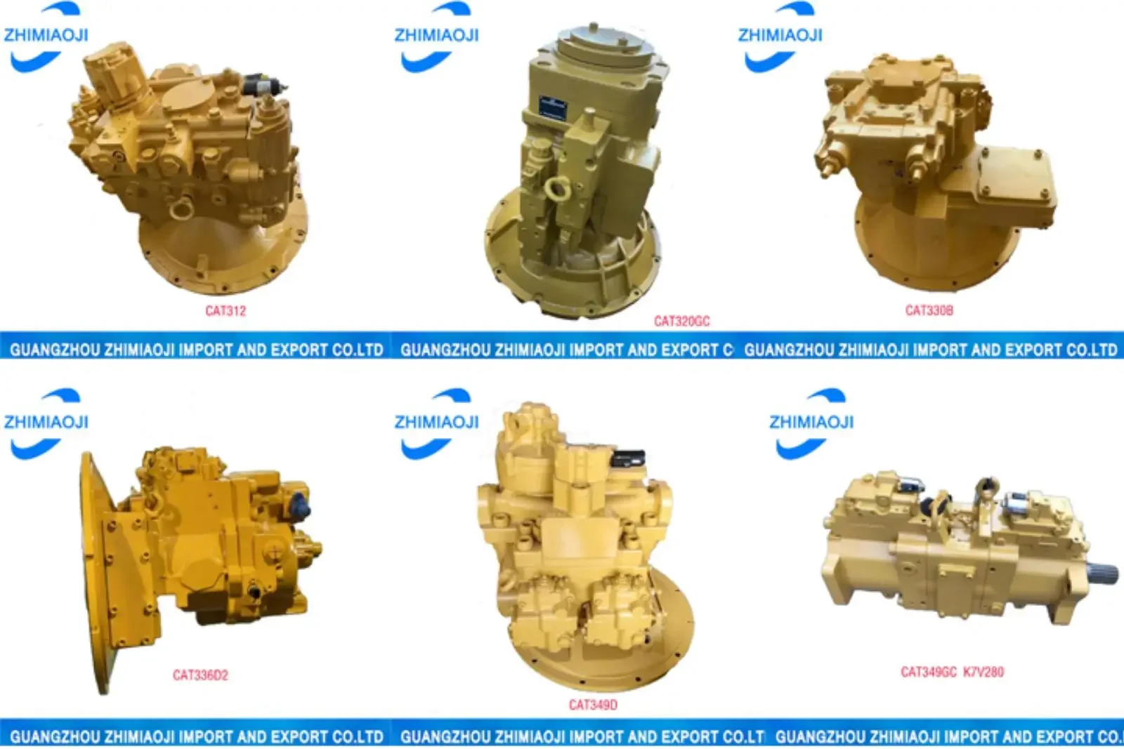 Construction Machinery Parts Genuine New Cat349GC Hydraulic Pump 377-4950 Main Pump  for Cat