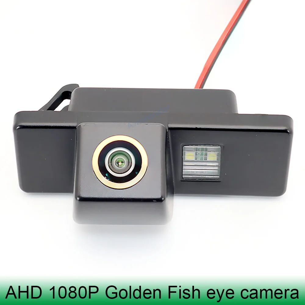 

Golden Fish Eye Vehicle Rear View Camera For Nissan QASHQAI X-TRAIL /Citroen C4 C5 /Peugeot 307CC AHD 1080P 170° HD Night Vision