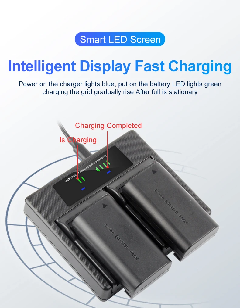 BP-911 BP915 LCD USB Dual Battery Charger For Canon GL2 XL1 GL1 Camera BP-950G BP-970G BP-945 BP-930