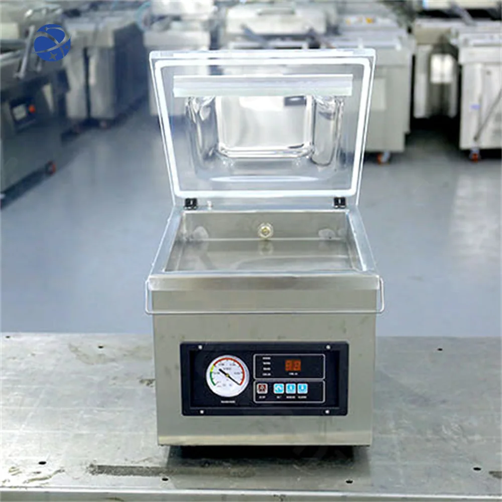 DZ-260 High Quality Tabletop Vacuum Packager Food Vacuum Single Chamber Sealer Vacuum Packaging Machine For Food Packing