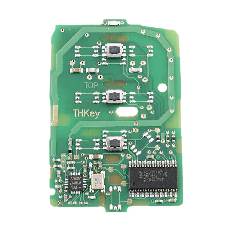 

Автомобильный умный дистанционный ключ, 3 кнопки, 433 МГц, чип ID47 для Honda City/Jazz/Civic/Grace 2015 KR5V2X