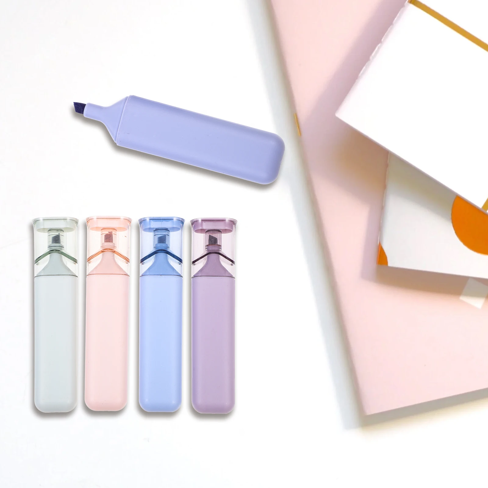 

8pcs Highlighters Set Fluorescent Pens Colorful Markers For Notes Studying Office Supplies Creative Diy Drawing Lightweight