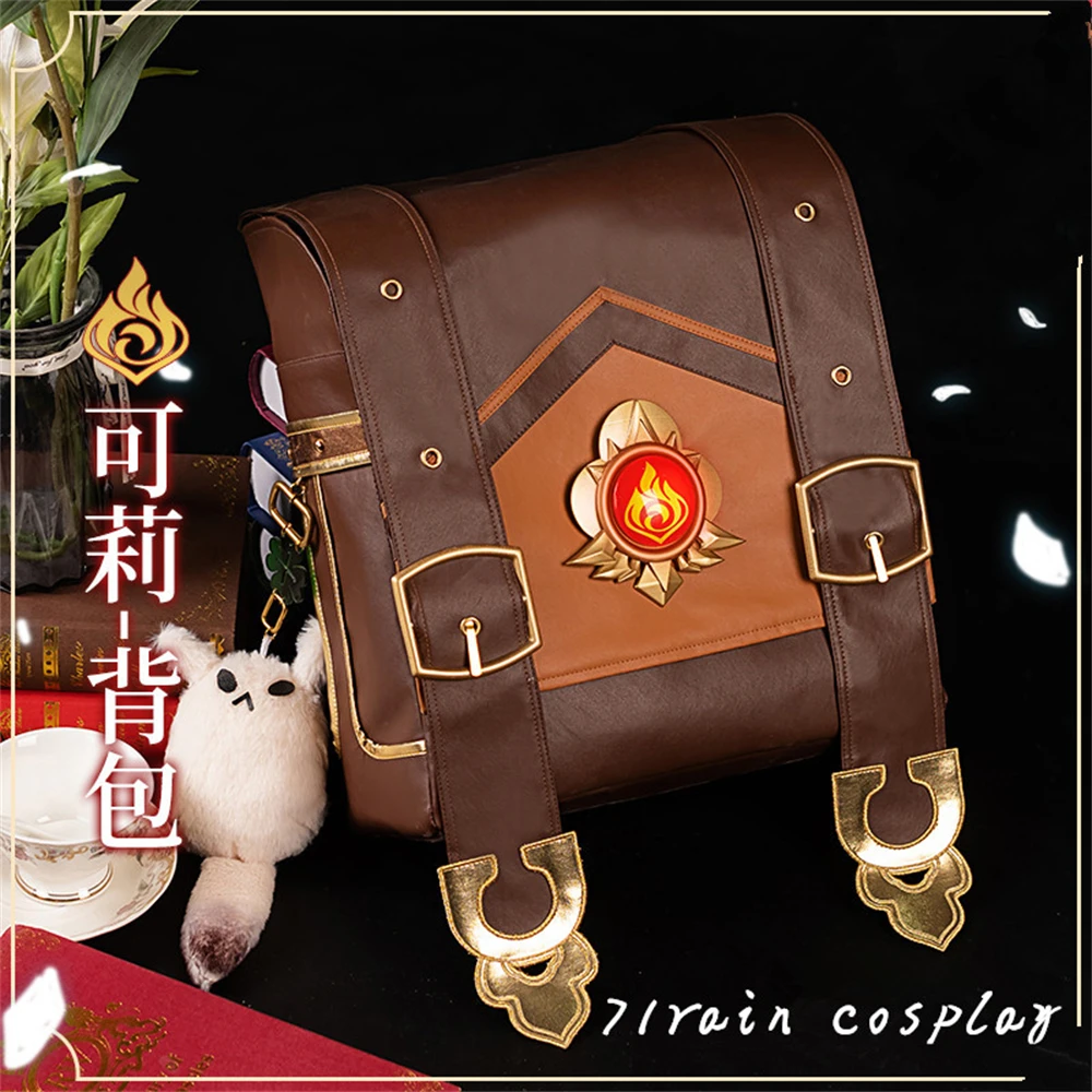 

Game Genshin Impact Klee Cosplay Bag Prop Backpack Klee Accessories Backpack