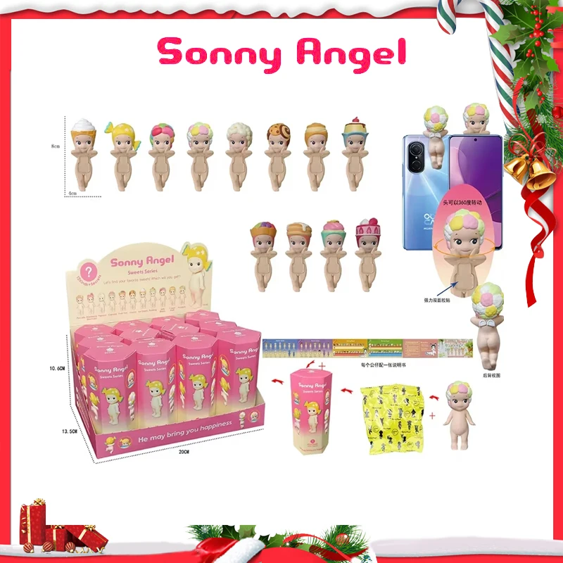 

Sonny Angel Candy Blind Box Anniversary Hippers Looking Back Anime Figures Ornaments Dolls Fans Children Birthday Christmas Gift