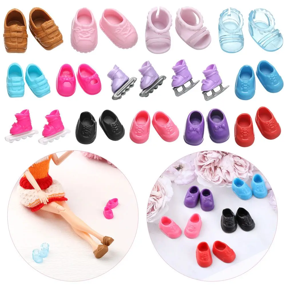 15 estilos, otros accesorios, zapatos bonitos de uso General, sandalias de moda, ropa para muñecas de PVC, soporte para muñecas de 8 ~ 16cm