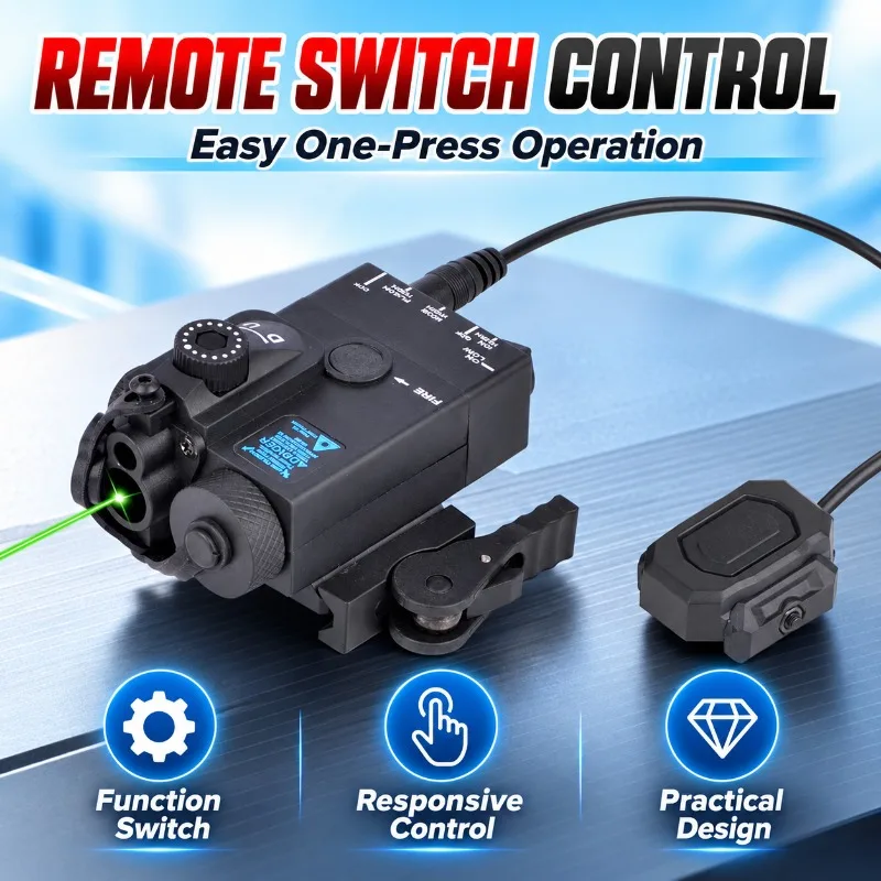 USB‑C Rechargeable MINI‑A2 Laser Ornament Accessory Left‑Right Up‑Down Tuning Hobby Model Parts