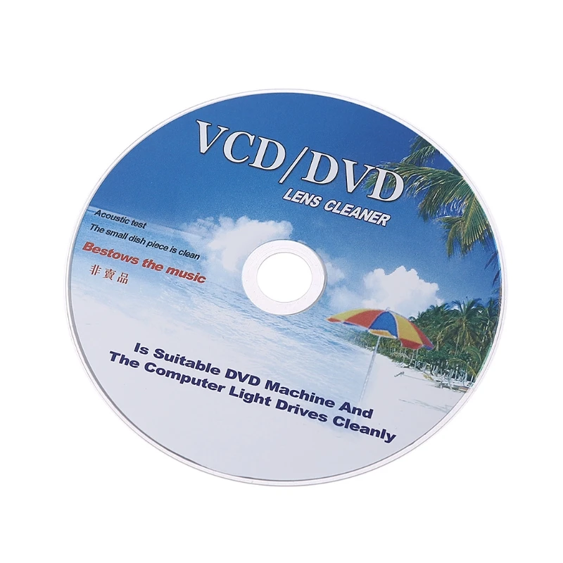 VCD DVD Player Lens Cleaner Dust Dirt Removal Cleaning Fluids Disc Vinyl Records Care Supplies D5QC