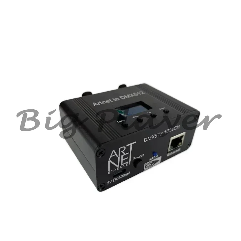 

DMX 512 Ethernet Lighting RDM Controller 2 Universe 1024ch