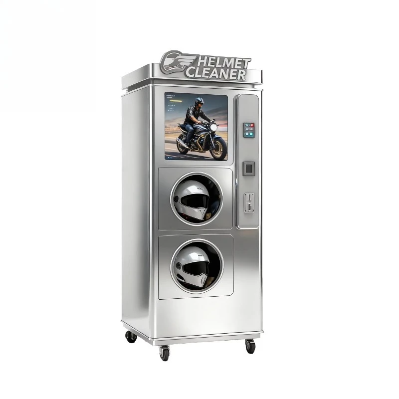 Self Service Helmet Cleaning Machine Manufacturer Style Motorcycle Helmet Cleaning Vending Machine Multifunctional Customized