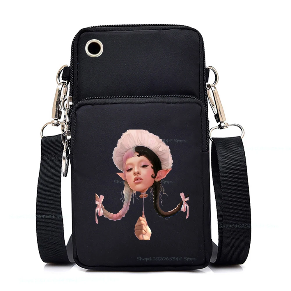 Singer Melanie Martinez Mini Phone Bag Women Men Fashion Aesthetic Music Album Purse Handbags Melanie Martinez Crossbody Bags