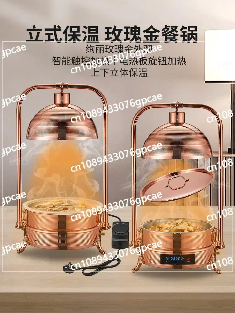 Buffet Furnace Electric Heating Vegetable Heater Food Insulation Lamp Catering Heating Lamp Hotel Breakfast Insulation Furnace