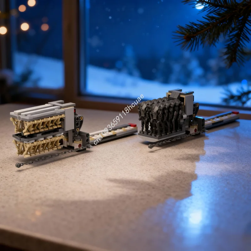 

Набор для сборки MOC «Звездные войны: Сепаратистский MTT» (380 деталей), модель супердроида, конструктор, рождественский подарок, развивающая игрушка, DIY-идея